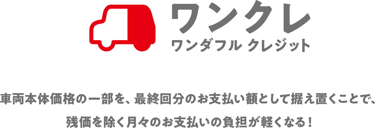 ワンクレ　ワンダフル クレジット